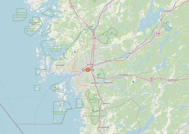 göteborg karta