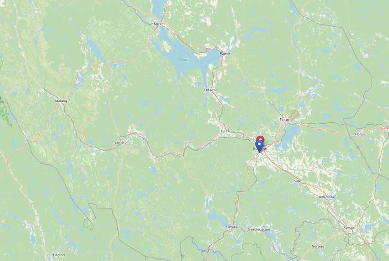 luftkvalitetsmätning dalarna Borlänge Falun
